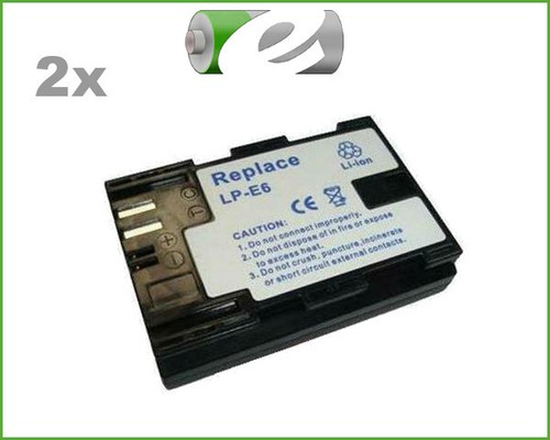 Batteria 0ah per canon - batteria, 2,0ah