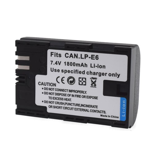 Batteria per fotocamera - lp-e6,